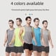 thumbnail image 3 of Chaleco deportivo para hombre, de verano, estilo europeo y americano, holgado, fino, para entrenamiento al aire libre, con costuras, transpirable, ropa para correr de secado rápido para hombre, 3 of 3