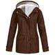 thumbnail image 5 of Chaquetas y abrigos casuales con capucha de manga larga, chaqueta impermeable sólida para mujer, chaquetas para exteriores, impermeable con capucha, abrigo a prueba de viento para mujer, 5 of 7