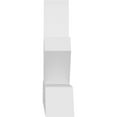 thumbnail image 3 of 84"W x 17 1/2"H x 4"D x 4"F, 5/12 Pitch, Saratoga Architectural Grade PVC Gable Bracket, 3 of 8