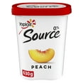 thumbnail image 1 of Yoplait Source 0% Smooth Traditional Yogurt, Peach, No Added Sugar, 630 g, 1 of 9