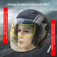 thumbnail image 4 of Helmet Film Universal Anti Fog Film Anti Rain For Motorcycle Visor S7F4, 4 of 8