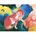 thumbnail image 1 of Red Dog-Marc - CANVAS OR FINE PRINT WALL ART, 1 of 1