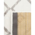thumbnail image 5 of Unique Loom Moroccan Trellis Collection Area Rug - Mamounia (10' 8" x 16' 5" Rectangle Ivory/Gray), 5 of 12