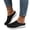 40# Black, variant on 2026 Women's Breathable Knit Slip-On Walking Shoes, Comfortable Backless Mules Sneakers, Lightweight Orthopedic Casual Loafers with Arch Support for Summer Daily Wear,Pink#36