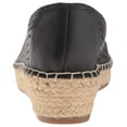 thumbnail image 3 of Bella Vita Womens Channing Cap Toe Espadrille Flats, Black, Size 8.0, 3 of 5