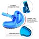 thumbnail image 1 of Half Moon Pool Vacuum Head Flexible Swimming Pool Vacuum Head for Concrete or Plaster Pool Cleaning, 1 of 5