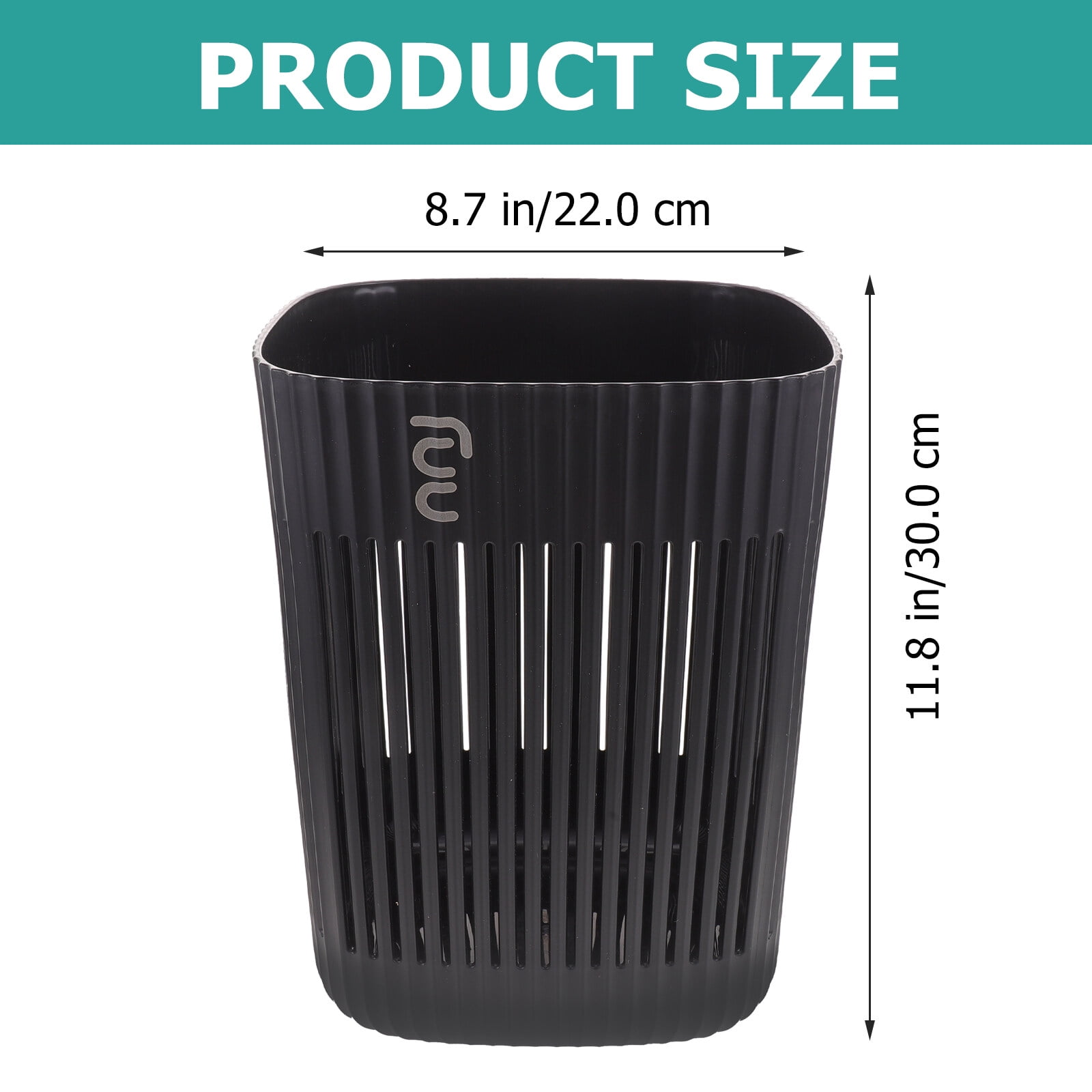 Household Indoors Trash Can Hollow Design Waste Bucket Practical