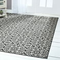 thumbnail image 2 of Nicole Miller New York Patio Country Danica Transitional Geometric Indoor/Outdoor Area Rug, Black/Grey, 5'2"x7'2", 2 of 8