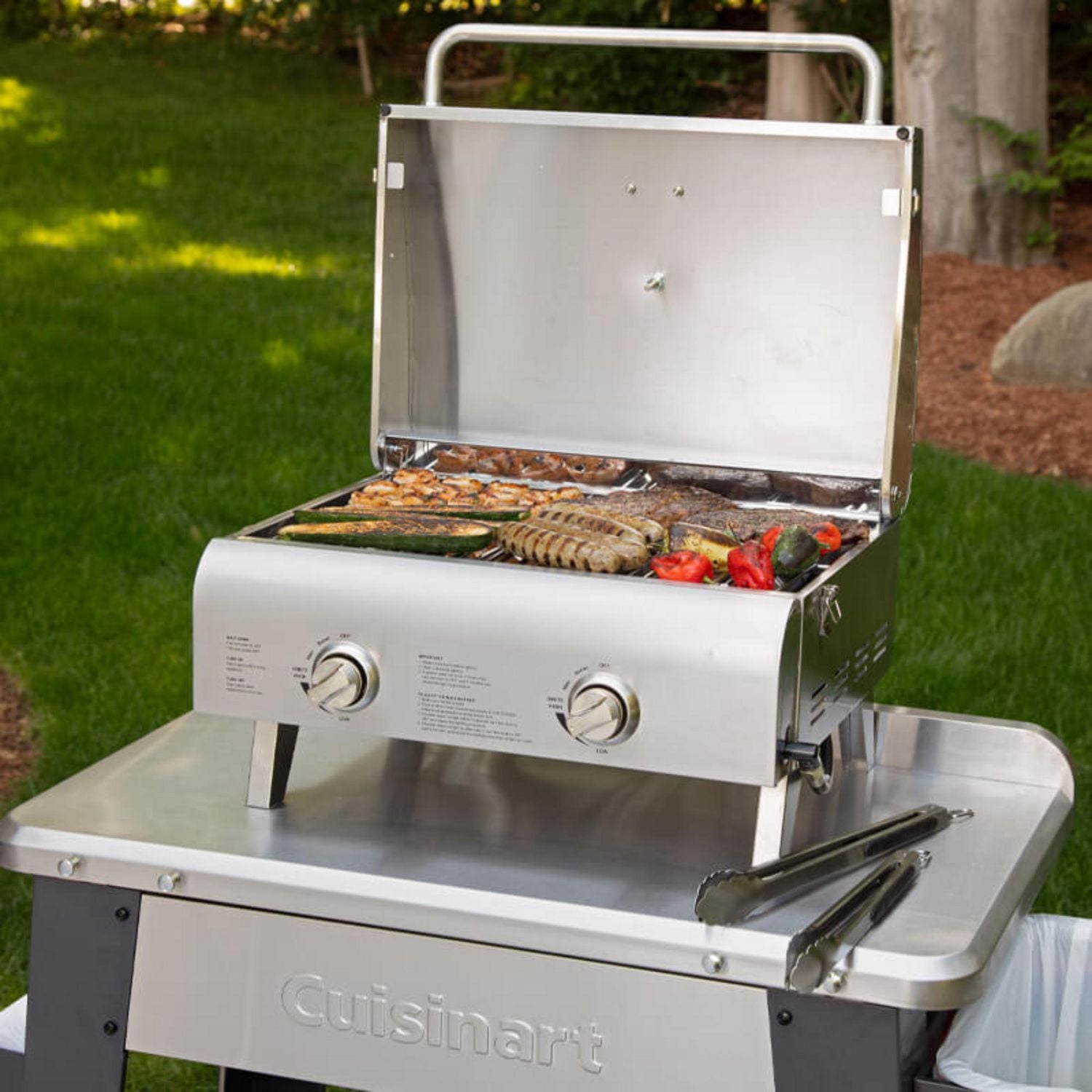 Cuisinart Chef's Style 2 Burner Tabletop Gas Grill