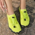 thumbnail image 5 of Mens Aqua Shoes Quick-Dry Lightweight Neon Green Non-Slip Drainage for Beach Swim Kayak Water Socks Toe Protection Men,Size 10, 5 of 9