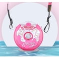 thumbnail image 2 of MINKUROW Donut Kids Water Bottle 380ml with Shoulder Strap and Straw Spout-Portable Water Bottle-BPA Free Durable Functional Gift for Kids and Toddler, 2 of 4