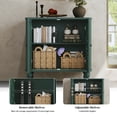 thumbnail image 7 of MROJISC 31.5''Retro Sideboard Buffet Storage Cabinet, Kitchen Storage Cabinet with 2 vintage floral carving Doors, Accent Cabinet, 7 of 7