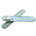 thumbnail image 2 of Bgsha Lampe Portable Mini USB LED 8 Leds Éclairage Veilleuse d'Ordinateur Blanc/blanc Chaud, 2 of 5