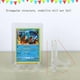 thumbnail image 4 of Mini Caballete Transparente O Soporte Para Platos, Soporte De Exhibición Portátil, Estante De Almacenamiento Transparente Para Tarjetas De Béisbol Y Fútbol, ​​Cargas Superiores 24 Uds. Advancent HA044847-02, 4 of 6