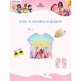 thumbnail image 3 of Cobertor de baño para niñas Disney Moana y Ariel, 4 a 7 años, 3 of 7