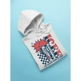 thumbnail image 3 of Retro Cool Explosion - 'Coldest Drink In Town' ICEE Graphic Men's Hoodie, 3 of 4
