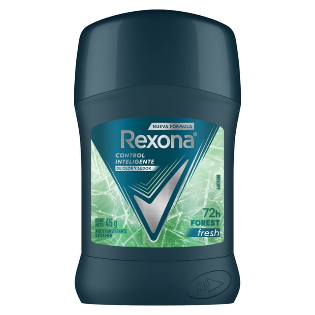 Antitranspirante Rexona forest en barra para caballero 45 g