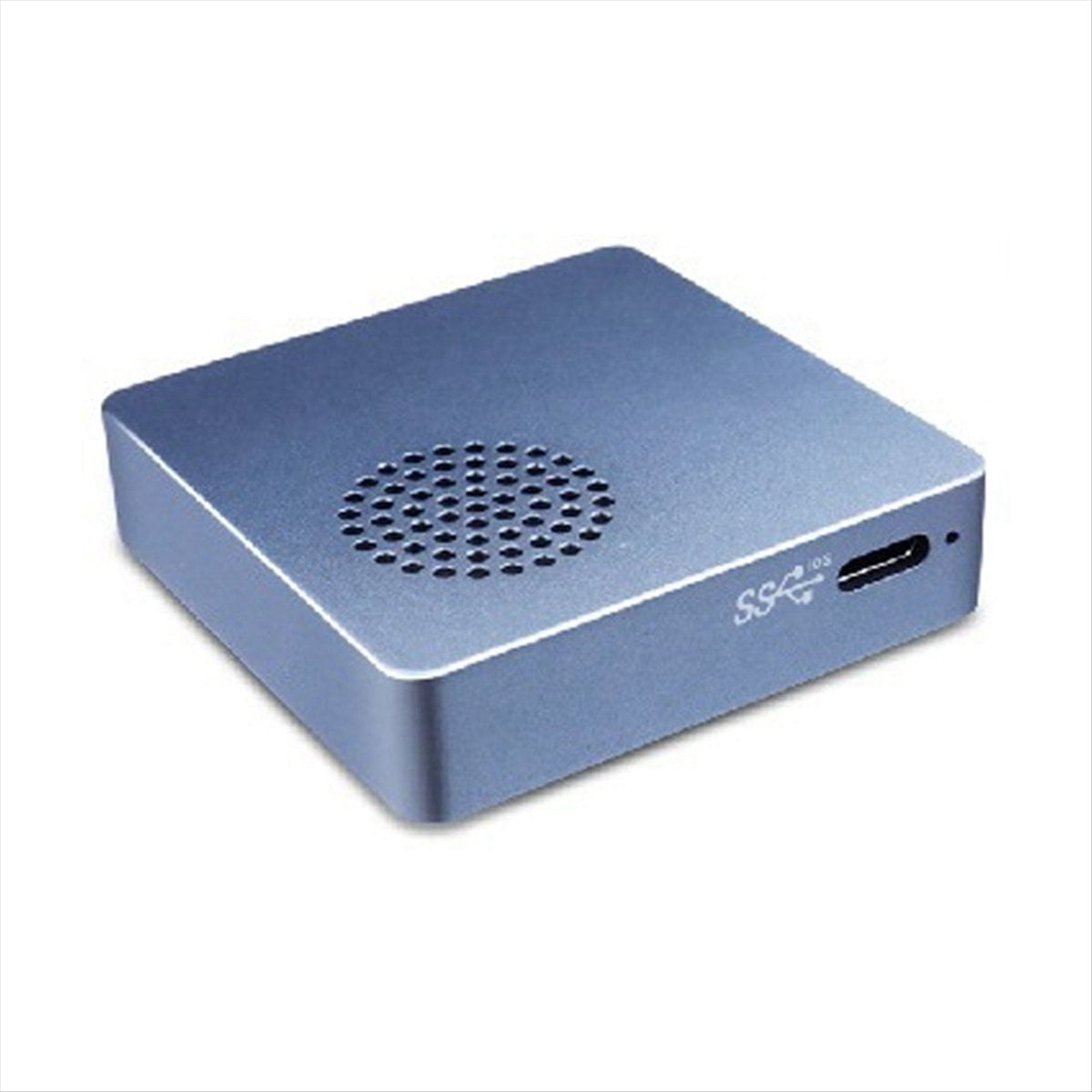 2230 M.2 NVMe SSD Enclosure 10Gbps M.2 to USB 3.2 Gen 2 10Gbps Case Build-in Cooling Fan for Laptop Computer Game Camera