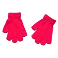 thumbnail image 1 of Qarigey 1 par de guantes para niños, calentador de manos para exteriores de estilo sencillo, cubiertas para calentar manos para niños y niñas, guante guantes y mitones Rosa roja Qarigey AP009862-03, 1 of 6