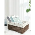 thumbnail image 5 of Sohindel Woven Handmade Cotton Grass Storage Baskets, 5 of 5