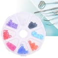 thumbnail image 4 of 160 anillos de código de silicona para ortodoncia, universales y esterilizables en autoclave para instrumentos dentales., 4 of 10