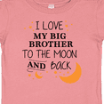 thumbnail image 4 of Inktastic I Love My Big Brother to the Moon and Back Boys or Girls Baby T-Shirt, 4 of 5