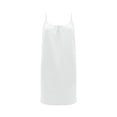 thumbnail image 6 of Xaqiouau Womens Solid Spaghetti Strap Mini Dress Backless Casual Summer Loose Swing Dress Sleeveless Beach Vacation Sundress, 6 of 7