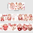 thumbnail image 2 of 5pcs DIY UV DTF Transfer Stickers, For Glass Tumbler, Waterproof Decals, Plastic Adhesive Label For Bottles And Cups Decor, 2 of 9