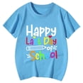thumbnail image 3 of WOYY Big Girls Last Day of School T-Shirt Letter Print Short Sleeve Summer T Shirt, 3 of 3