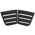 thumbnail image 1 of Hood Louvers Ornamentos de enfriamiento duraderos Automoción Accesorios exteriores Fórmula Piezas de automóviles Reemplazo de ajuste para el cargador 2 Pack Noticed VI014341-00B, 1 of 7