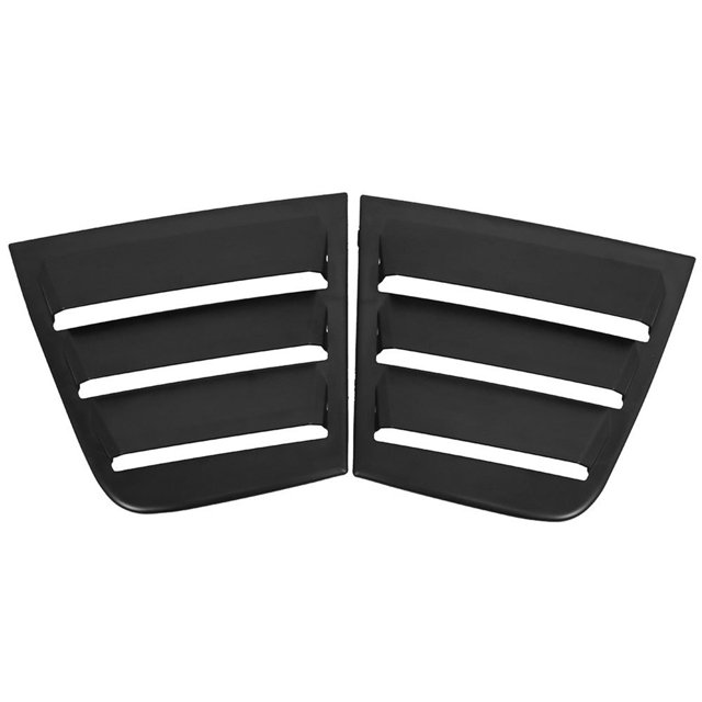 Hood Louvers Ornamentos de enfriamiento duraderos Automoción Accesorios exteriores Fórmula Piezas de automóviles Reemplazo de ajuste para el cargador 2 Pack Noticed VI014341-00B