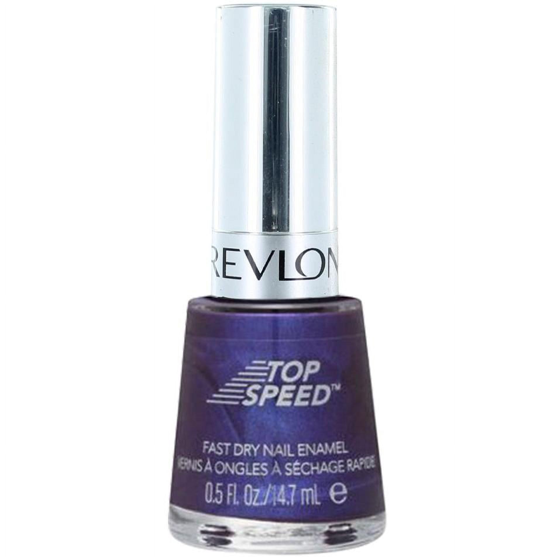 Revlon Top Speed Fast Dry Nail Enamel, 730 Royal, 0.5 Oz.