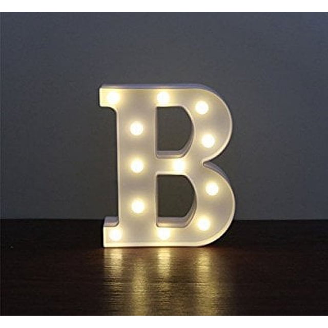26 luces LED con letras en inglés, luces de modelado de símbolos, luces de noche para bodas, luces de propuesta de cumpleaños