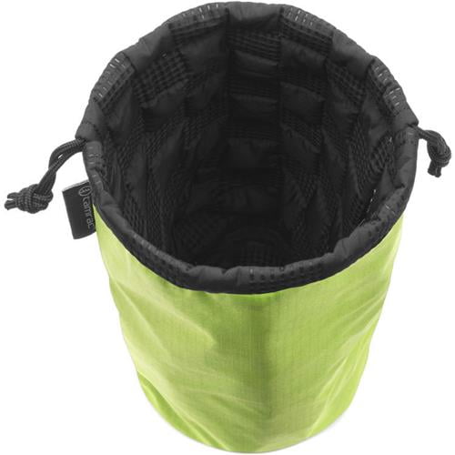Drawstring Easy-to-Access Protection Kiwi Tamrac Goblin Lens Pouch 3.6 |Lens Bag Quilted 
