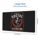 thumbnail image 3 of Alfombrilla de ratón Social Distortion para juegos, alfombrilla de ratón grande de goma antideslizante para trabajar, jugar, oficina, 15,8 x 29,5 pulgadas, 3 of 5