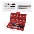 thumbnail image 2 of Kit De Herramientas  Bloosom Mecanica Con Desarmador Y Matraca Estuche Rojo, 2 of 4