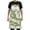 Cartoon Crocodile Skating, variant on Cute Bears Play Baseball Kitchen Apron with 2 Pockets Adjustable waterproof Cooking Aprons for Women Men Chef