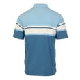 thumbnail image 4 of Gioberti Mens Multiple Stripe Polo Shirt with Pocket, 4 of 4