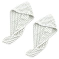 thumbnail image 1 of Toalla para el cabello para mujeres y hombres, paquete de 2 accesorios esenciales para el baño, 1 of 5