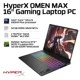 thumbnail image 2 of Laptop HyperX OMEN MAX 16" i9 RTX5070Ti 32GB RAM 1TB SSD, 2 of 3