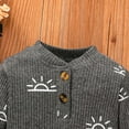 thumbnail image 2 of Toddler Infant Baby Boy Dinosaur Clothes Set Short Sleeve T-Shirt Tops Shorts Summer Outfits ( 6-9 Months, Grey), 2 of 6