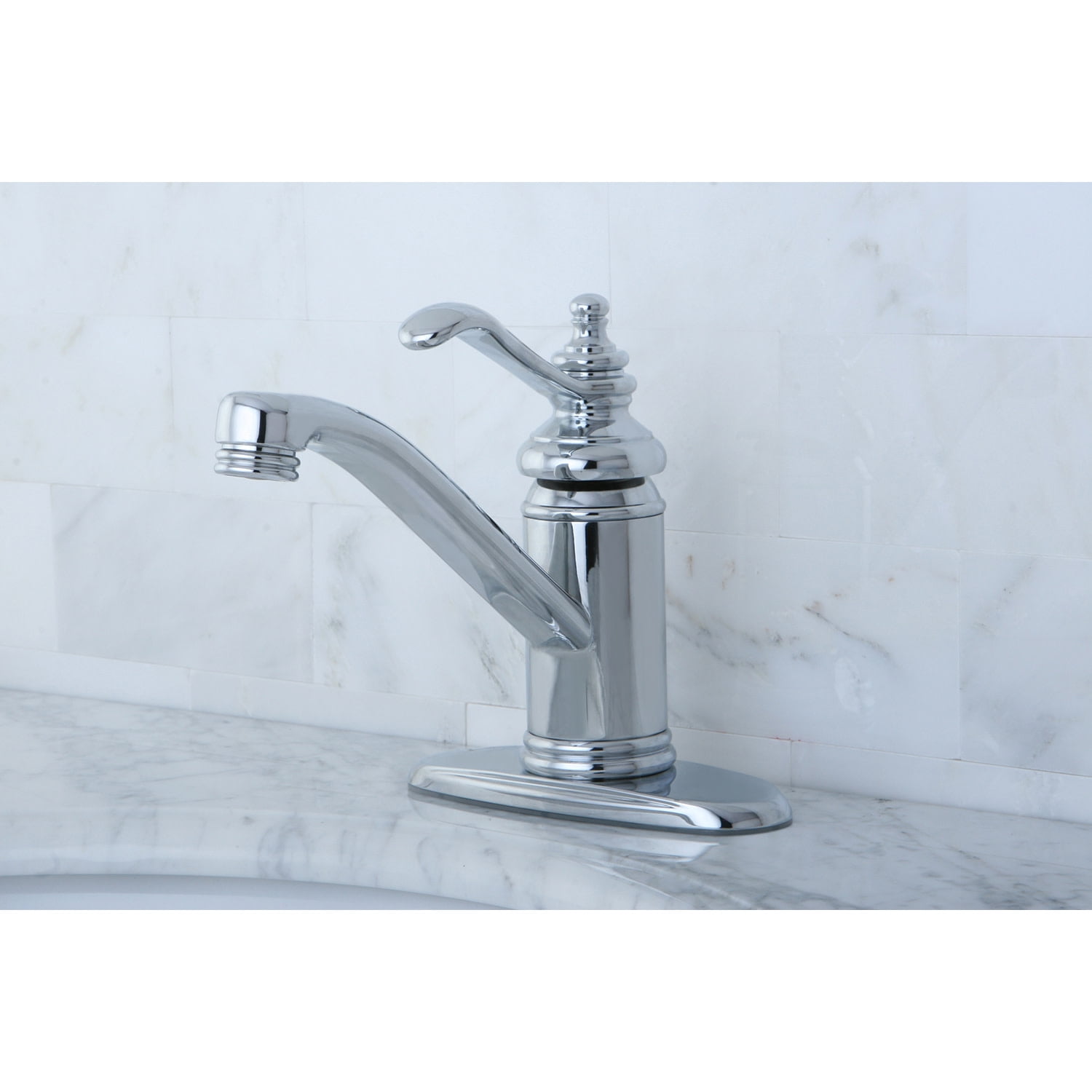 Kingston Brass KS3401TL Templeton 4" Single Handle Bathroom Faucet, Polished Chrome
