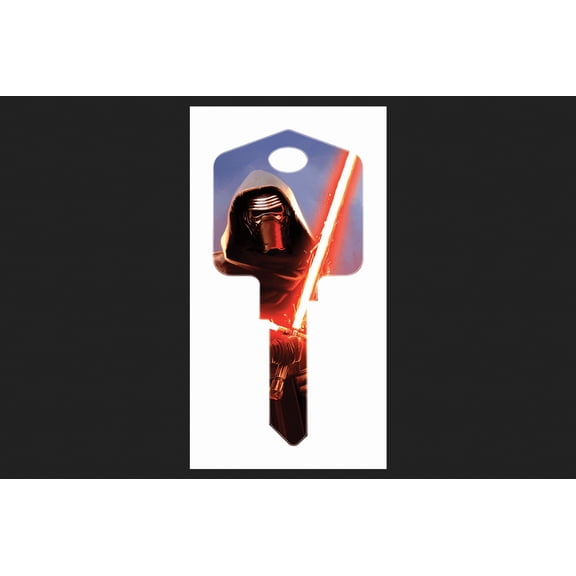 Hillman 5733688 Star Wars Kylo Ren House & Padlock Blank Single Sided Universal Key - Pack of 5
