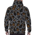 thumbnail image 5 of Hoodies for Men - halloween spooky pumpkins Long Sleeve Comfrt Men'S Fashion Hoodies & Sweatshirts, Sweatshirts for Men Hoodies Pullover Clothing Clothes with Pouch, 5 of 7