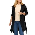 thumbnail image 2 of Bxsruta Coat for Women, Women's Outerwear Cropped Belted Wool Blend Jacket, Single-Breasted Fitted Trench Coat with Front Pockets, Fall Transition Outerwear, 2 of 5