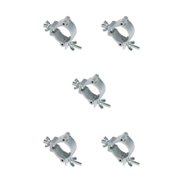tamizeot Versatile Lighting Hook Mount for Club Exhibition Event Alloy Wrap Around Clamp Aluminum Master 5Set