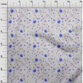 thumbnail image 3 of oneOone Viscose Chiffon Pastel Purple Fabric Floral Craft Projects Decor Fabric Printed By The Yard 42 Inch Wide, 3 of 4
