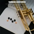 thumbnail image 4 of OFFIGAM 10Pcs Trombone Slide Rubber End Tip and Cork Pad Kit for Wind Instrument Maintenance, 4 of 7