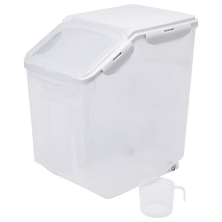 UPC: 0860005491919 | HANAMYA Food Storage Container with Measuring Cup BPA free 80-Cup For Pet Food