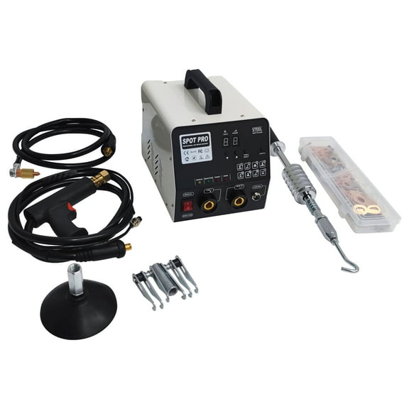 Spot Welder Steel Dent Puller 3KW 6800A Stud Welder Repair Tool Kit